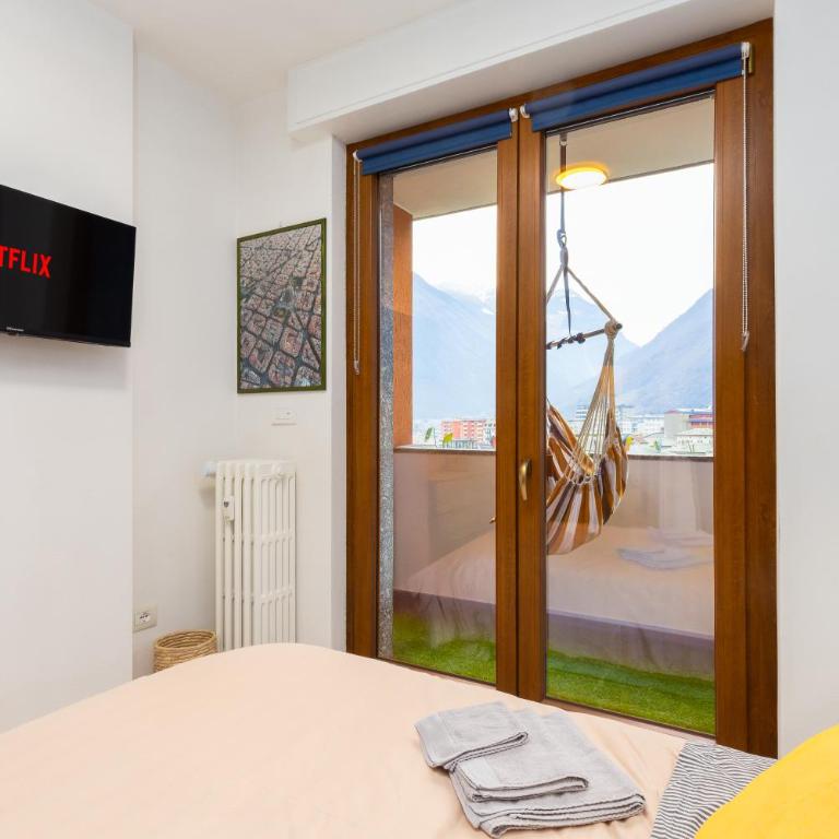 1min from Bernina Express - Mountain View - AC - WiFi - Appartamento con 2 Camere da Letto - 14