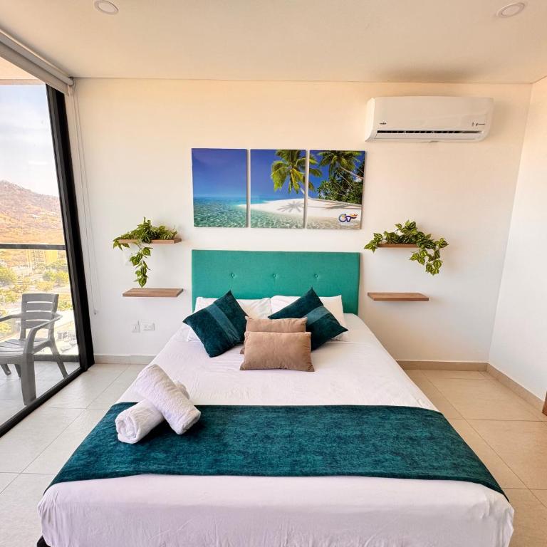 Santa Marta- Penthouse Pozos Colorados Bello Horizonte - Apartamento de 1 dormitorio - 30