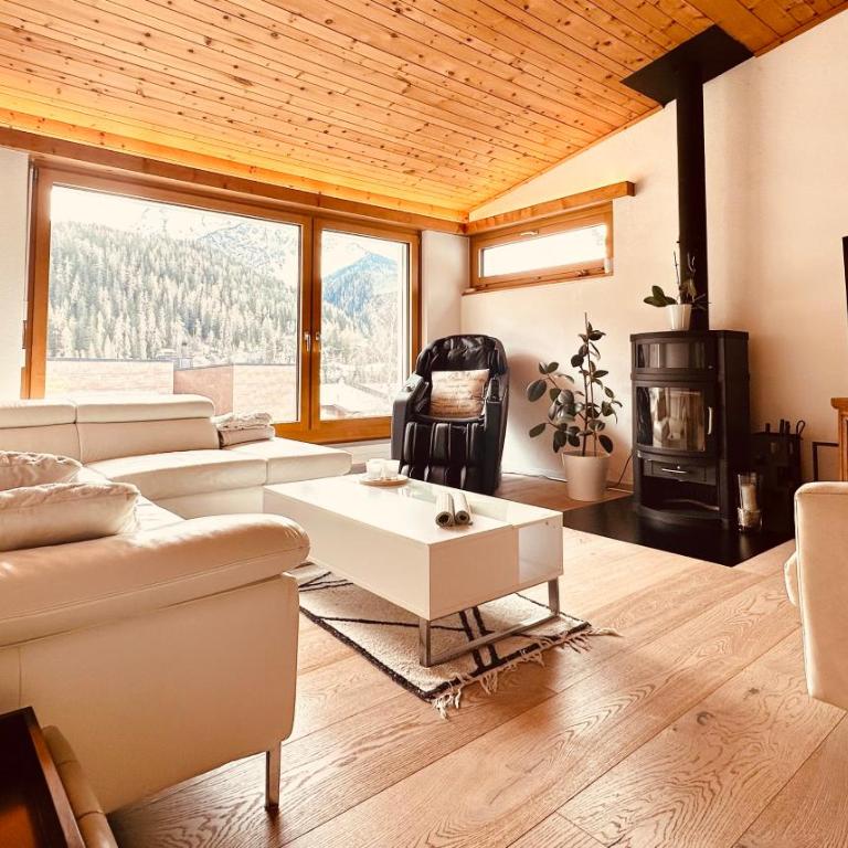 Apartment Blick Schloss Tarasp - Arventraum mit Gartenspa - Apartment mit 1 Schlafzimmer - 26