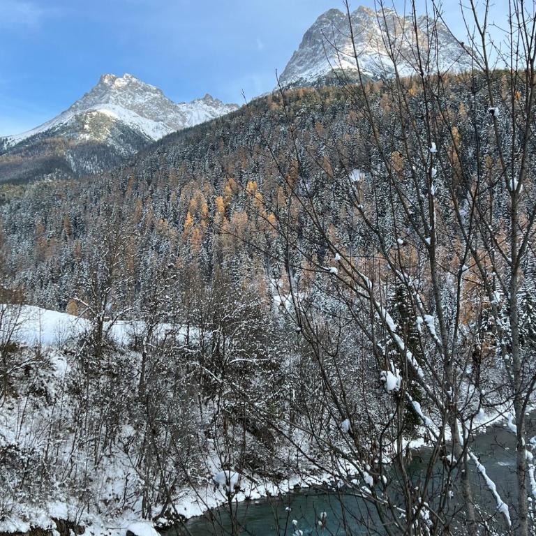 Apartment Blick Schloss Tarasp - Arventraum mit Gartenspa - Apartment mit 1 Schlafzimmer - 16