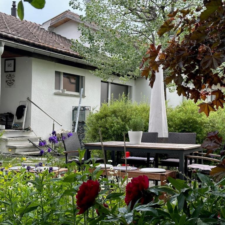 Apartment Blick Schloss Tarasp - Arventraum mit Gartenspa - Apartment mit 1 Schlafzimmer - 40