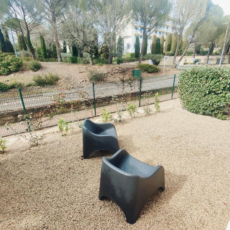 Le Baou Beni - Piscine, Climatisation & Parking - Two-Bedroom Apartment - 15