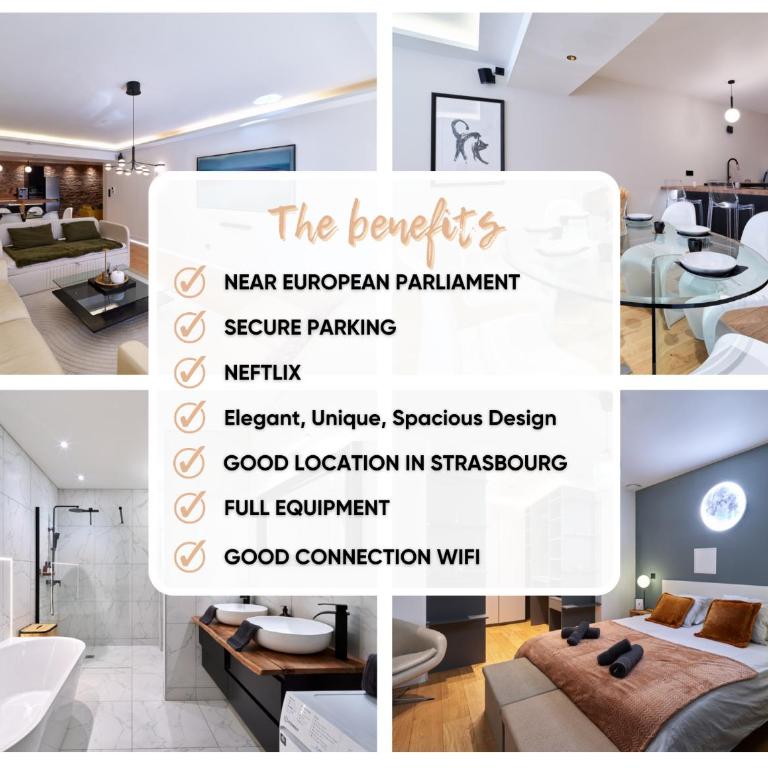 LE LUXURY LOFT - CENTER l DECEMBER MAR-KET l EUROPEAN PARLIAMENT l PARKING l NETFLIX - SPACIOUS & UNIQUE - LE LUXURY LOFT - CENTRE l MARCHÉ DE NOËL l PARLEMENT EUROPÉEN l PARKING l NETFLIX - SPACIEUX & UNIQUE - Two-Bedroom Apartment - 2