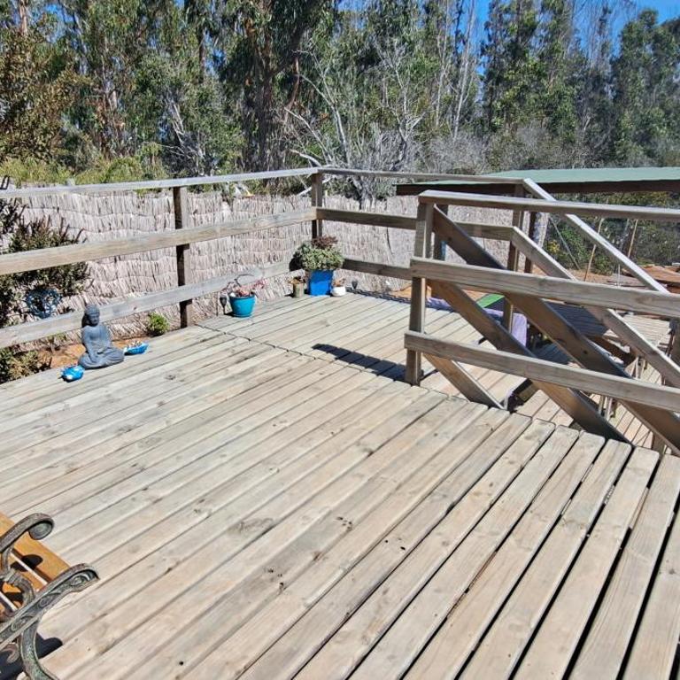 Mar y Tinaja Algarrobo Tunquen Casa con Vista al Mar y Tinaja Privada - Casa de 2 dormitorios - 84
