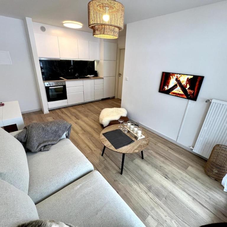 Alpine Cozy Nest - La Planchette - Apartment mit 1 Schlafzimmer - 1