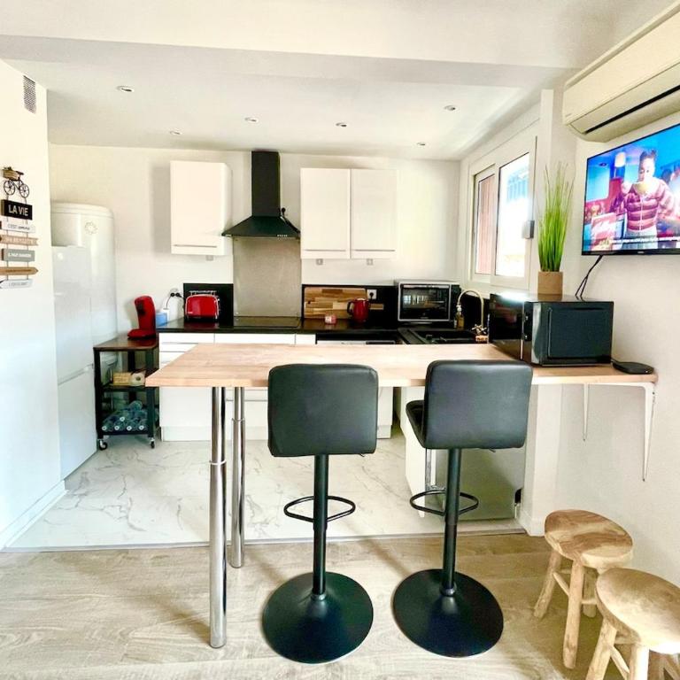 Le Coeur de Golfe Juan - 9 min to sea - Appartamento con 1 Camera da Letto - 5