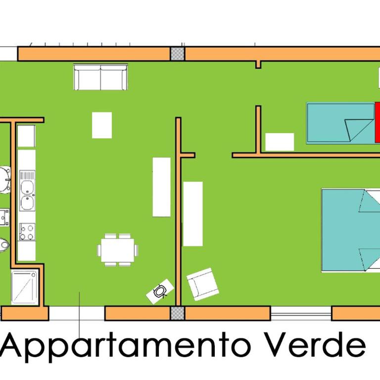 Case Bongiovi - Two-Bedroom House - 10