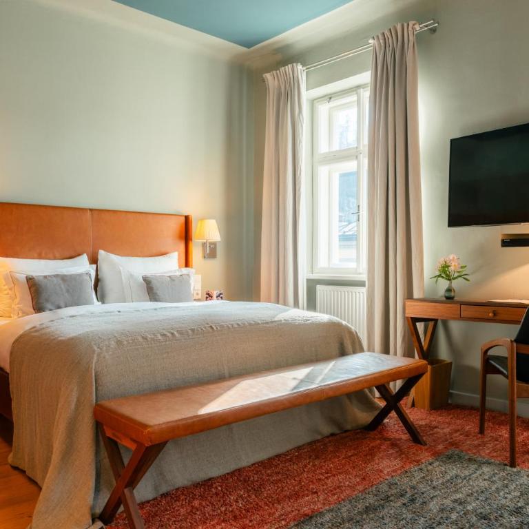 HOTEL & VILLA AUERSPERG Urban Hideaway since 1892 - Doppelzimmer mit Gartenblick - 8