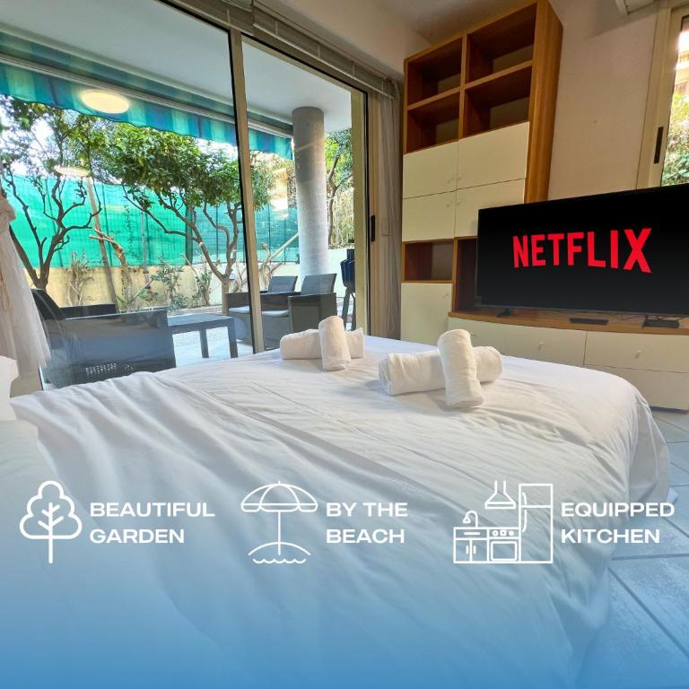Magnificent apartment with garden on the beach - Appartement 3 Chambres - 1