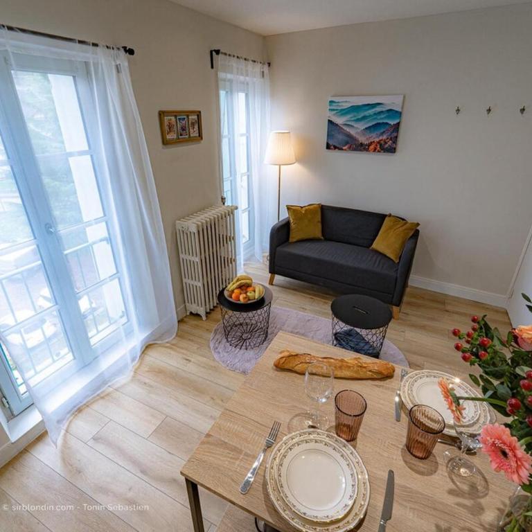 Romantic Suite Bellevue et Parking - One-Bedroom Deluxe Apartment - 27