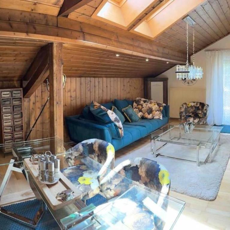 Haus Schmidhuber Ferienwohnung 4 mit Balkon und Bergblick - Apartment mit 1 Schlafzimmer - 2
