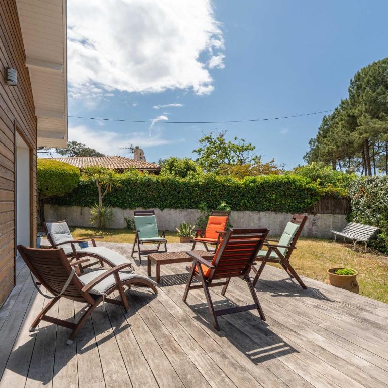 Maison chaleureuse à deux pas de l'océan - 6 pers, Wi-Fi, parking, terrasses, ménage inclus - FR-1-319-515 - Casa - 6