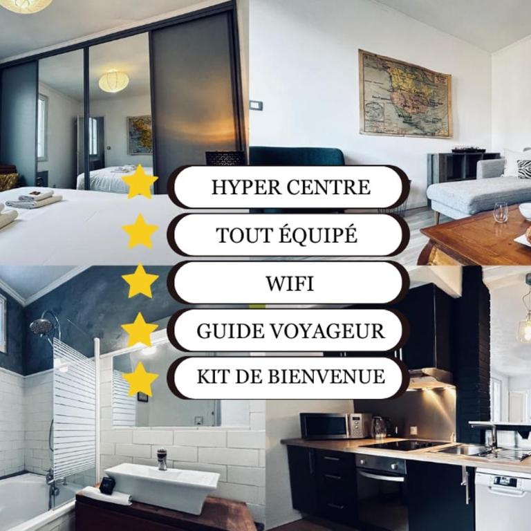 Une bulle en champagne T3 hyper centre avec balcon - Appartement 2 Chambres - 9