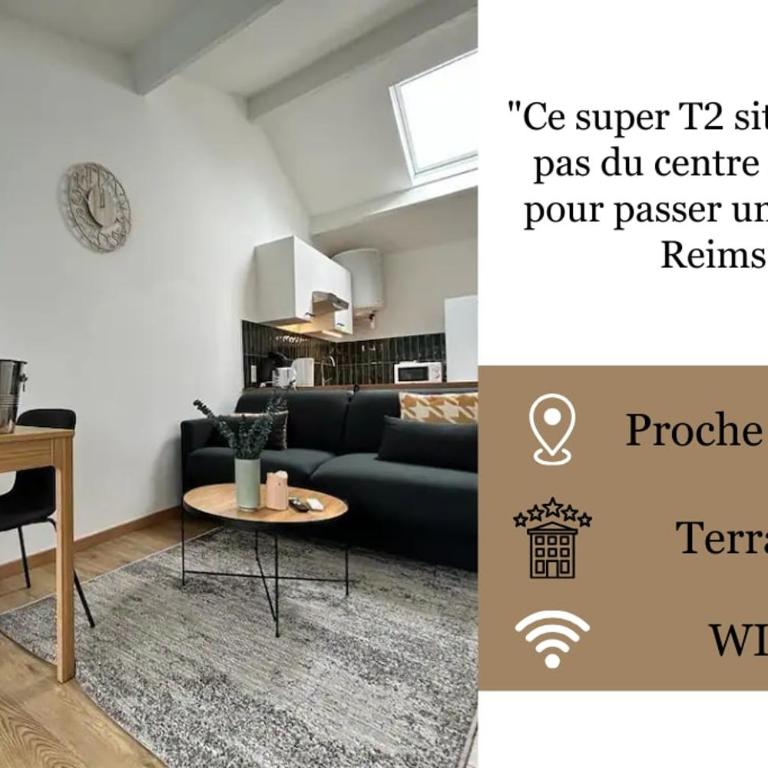 Belin Cool terrasse et parking proche centre ville - Appartement 1 Chambre - 15