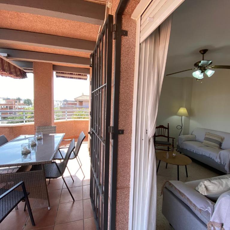 ÁTICO TERRAZA 65m. Playa, piscina, A/C, Wifi - Apartamento - 52