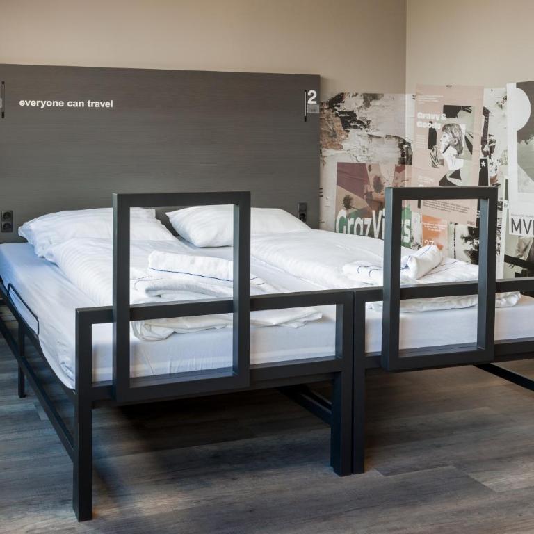 a&o Graz Hauptbahnhof - Zweibettzimmer Plus - 1