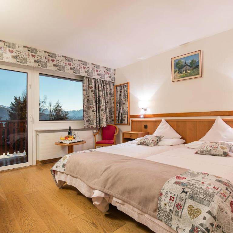 Hotel Ad'Eldorado - Chambre Double - Vue sur Montagne - 1