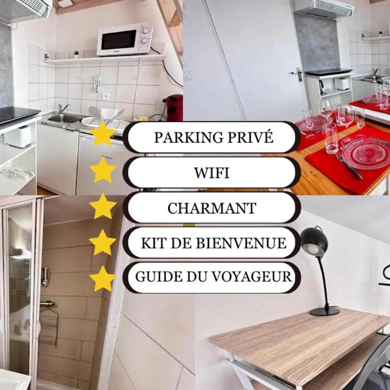 Le pilier un cocon en duplex proche centre ville - Appartement 1 Chambre - 25