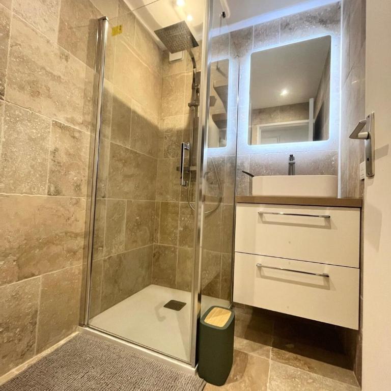 Cosy a 3 min de la plage avec parking privé - Apartment mit 1 Schlafzimmer - 5
