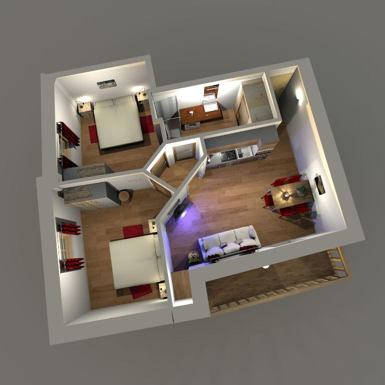 Alpinia - Appartamento Familiare con 2 Camere da Letto - 2