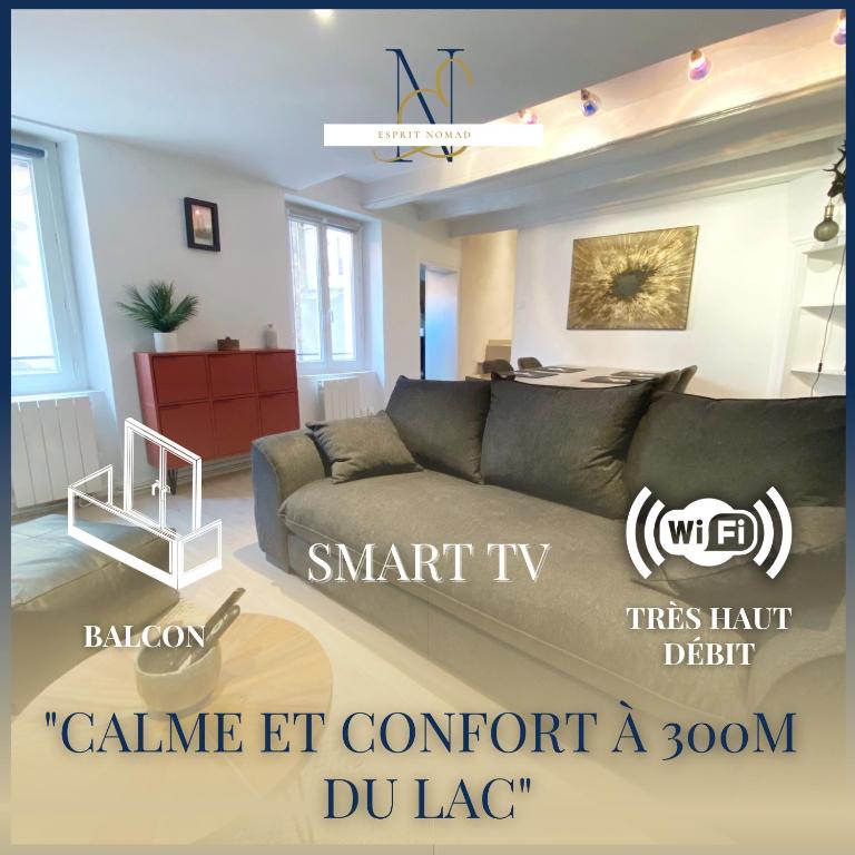 Esprit Nomad - Appartement rue piétonne proche lac - Appartamento con Balcone - 1