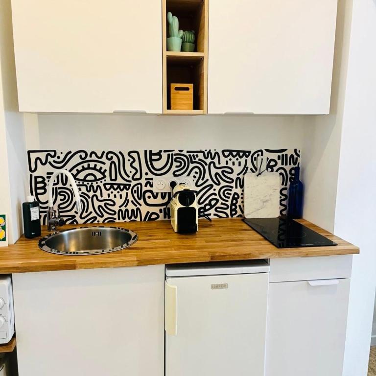 studio citron Malo les bains plage - Apartment mit 1 Schlafzimmer - 4