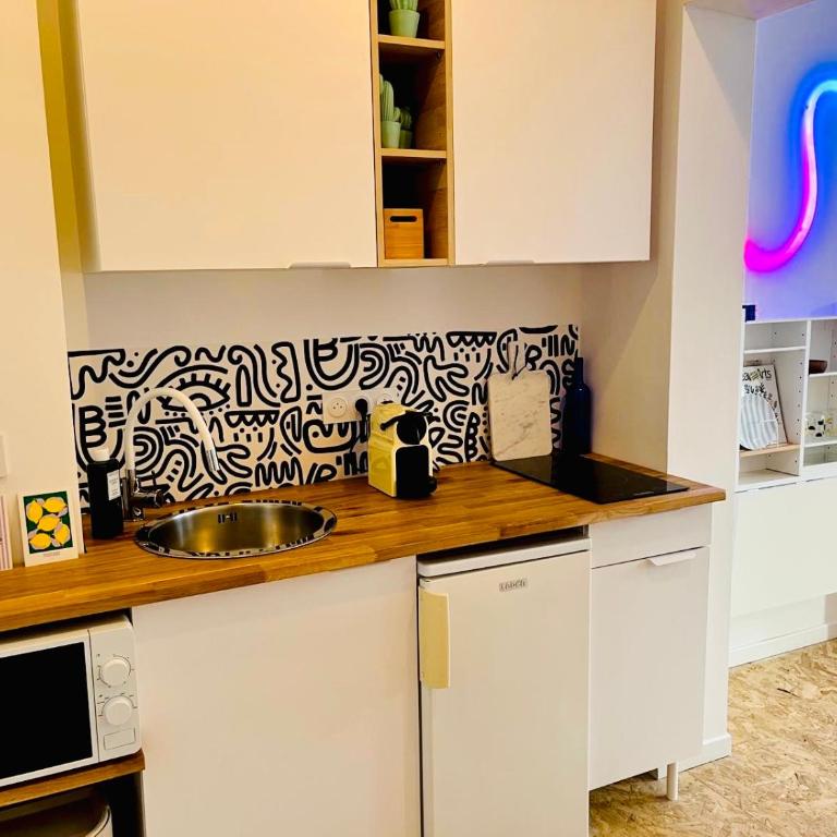 studio citron Malo les bains plage - Apartment mit 1 Schlafzimmer - 6