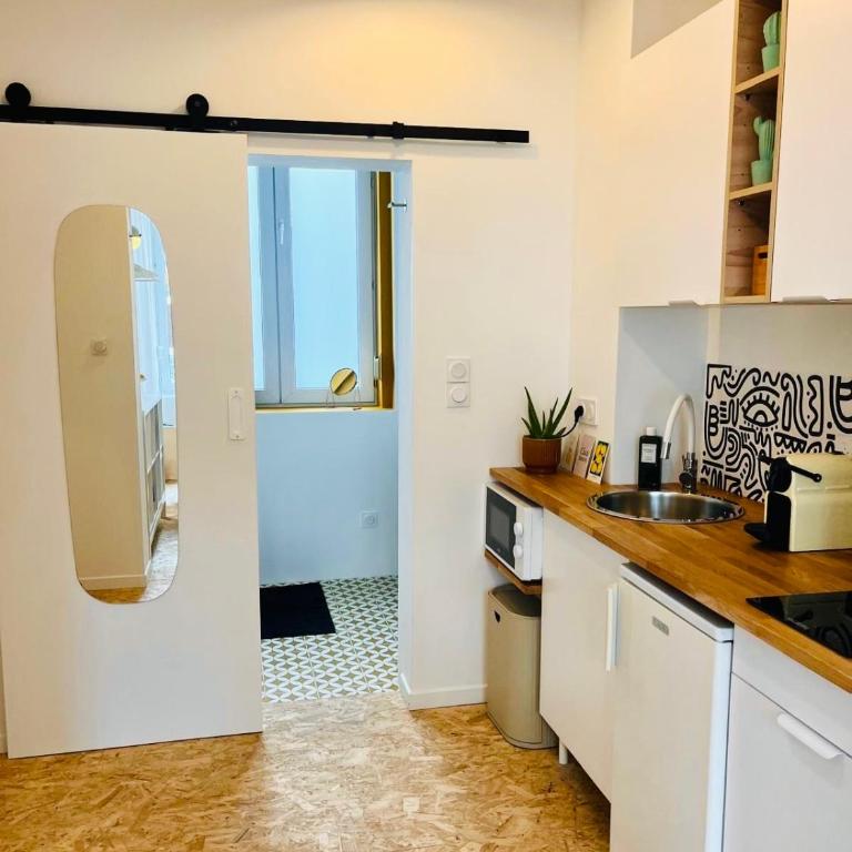 studio citron Malo les bains plage - Apartment mit 1 Schlafzimmer - 11