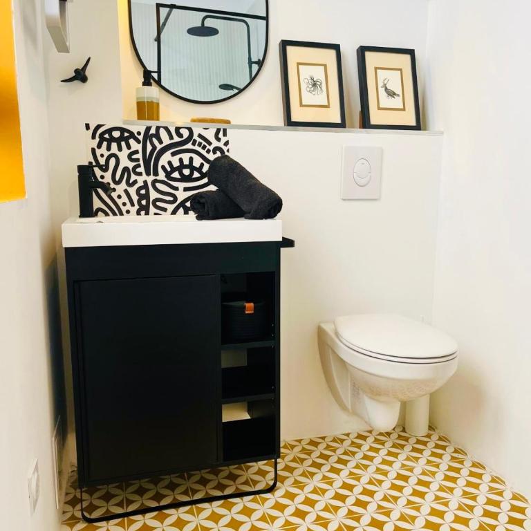 studio citron Malo les bains plage - Apartment mit 1 Schlafzimmer - 12