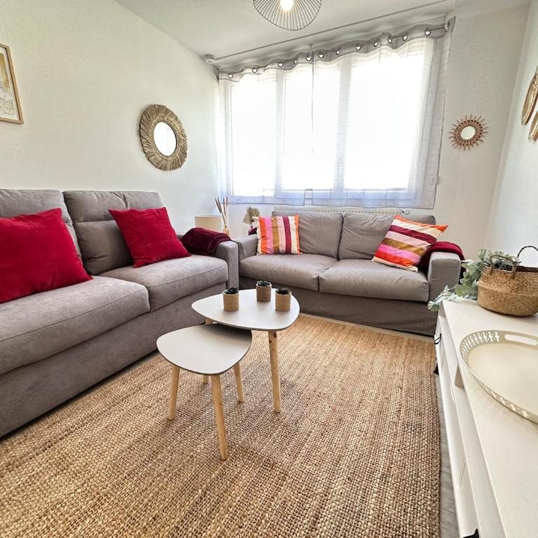 Les 3 Piliers grand T2 confortable avec parking - Appartamento con 1 Camera da Letto - 1