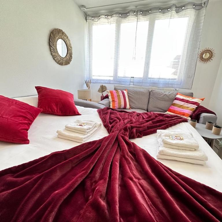 Les 3 Piliers grand T2 confortable avec parking - Appartamento con 1 Camera da Letto - 7