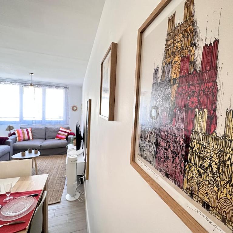 Les 3 Piliers grand T2 confortable avec parking - Appartamento con 1 Camera da Letto - 28