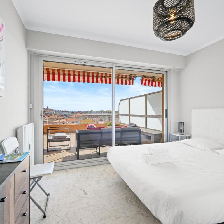 'L'Alicante proche' gare, terrasse, vue mer - Appartement 2 Chambres - 18