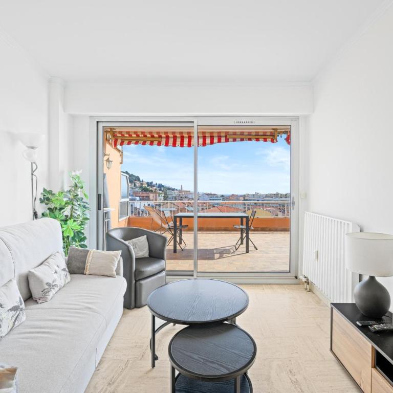 'L'Alicante proche' gare, terrasse, vue mer - Appartement 2 Chambres - 6