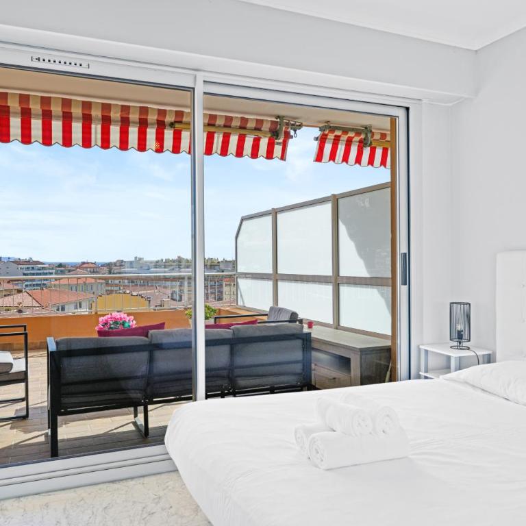 'L'Alicante proche' gare, terrasse, vue mer - Appartement 2 Chambres - 16