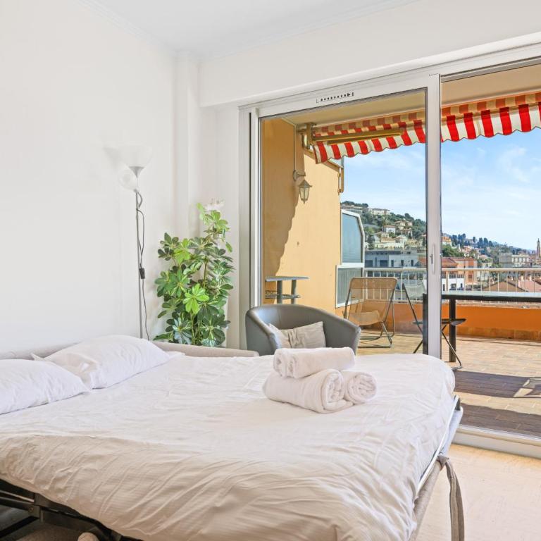 'L'Alicante proche' gare, terrasse, vue mer - Appartement 2 Chambres - 4
