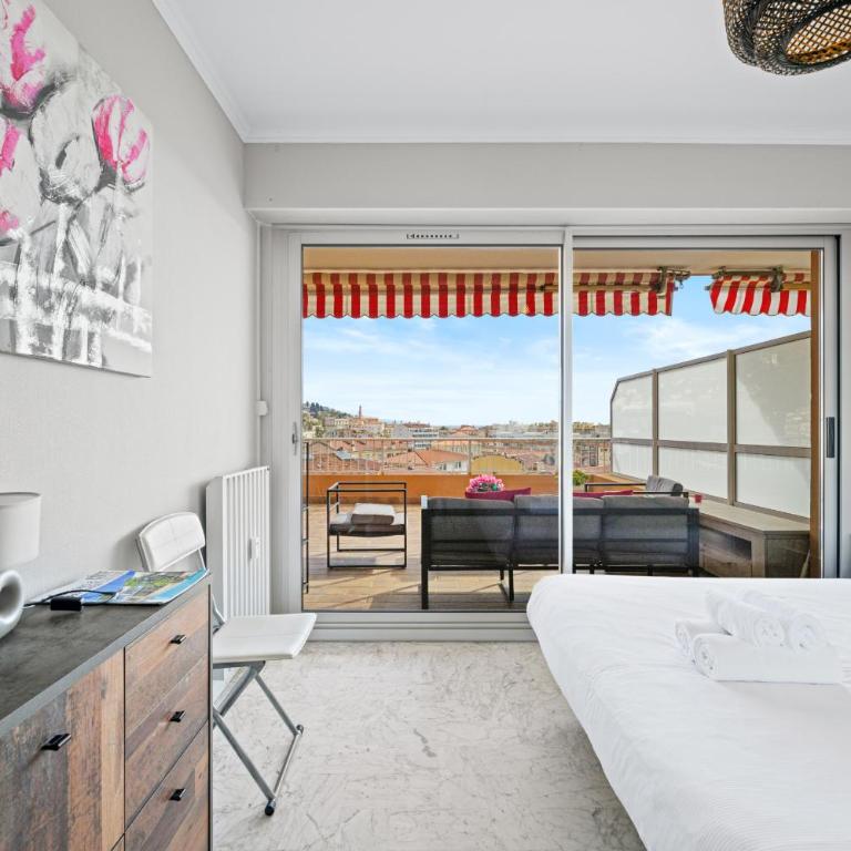 'L'Alicante proche' gare, terrasse, vue mer - Appartement 2 Chambres - 17