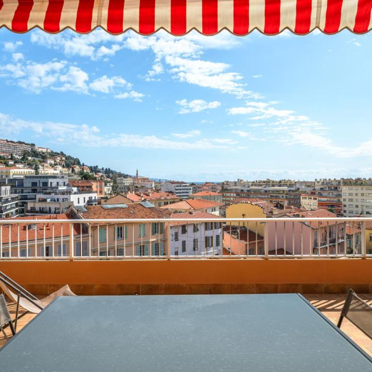 'L'Alicante proche' gare, terrasse, vue mer - Appartement 2 Chambres - 30