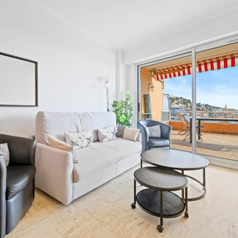'L'Alicante proche' gare, terrasse, vue mer - Appartement 2 Chambres - 7