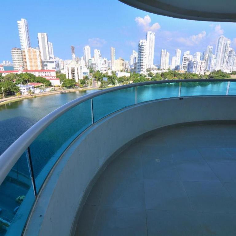 Hospedaje,Torres Del Lago, Cartagena, Turismocolombia-fit - Apartamento Deluxe de 2 dormitorios con balcón - 6