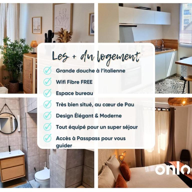Le 42, très bel appartement - Hyper centre - Calme - Appartement 2 Chambres - 3
