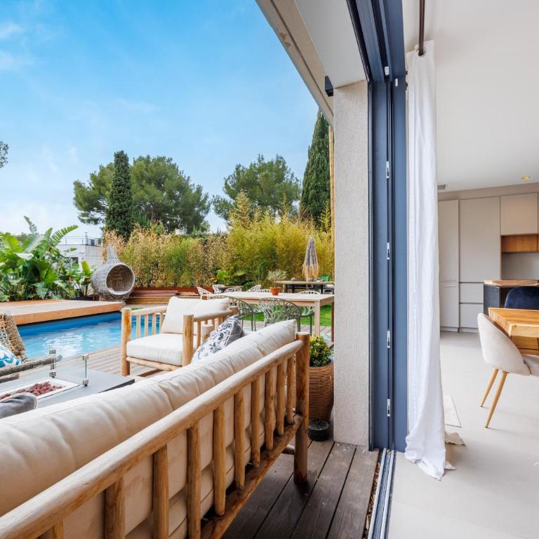 Villa CosyBlu 8 min à pieds des plages tout équipée - Villa - 20