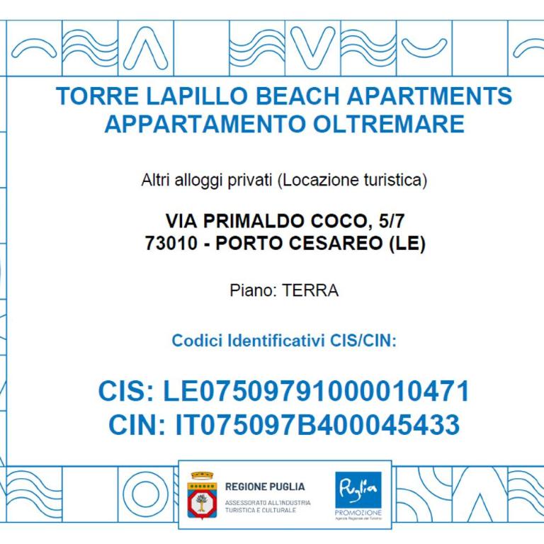 Case Vacanze Torre Lapillo Beach Apartments - Appartamento con 1 Camera da Letto - 13