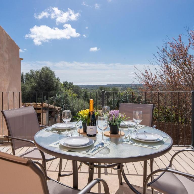 Finca Agroturismo Es Pujol - Apartamento de 2 dormitorios con terraza y vistas al mar - 7