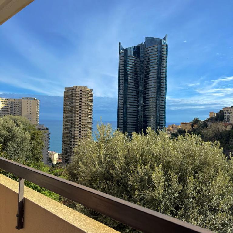 Studio de LUXE Portes de Monaco - Vue MER - Piscine - Wifi - Monolocale con Vista Mare - 70