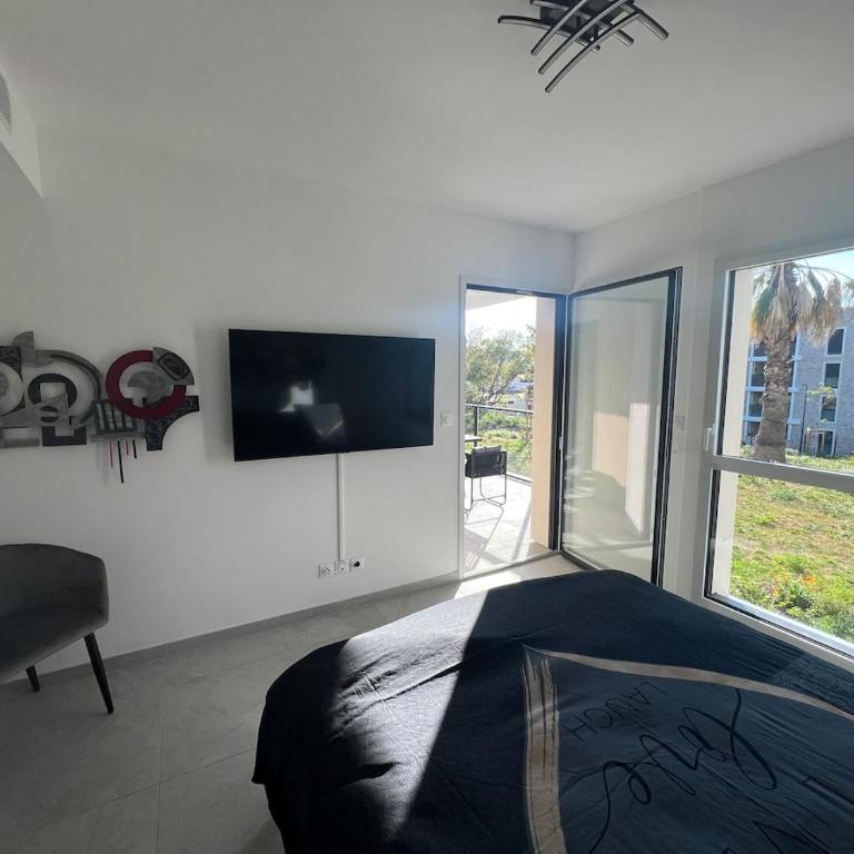 T2 neuf tout équipé ! Climatisation, wifi, parking privatif - Appartamento con 1 Camera da Letto - 8