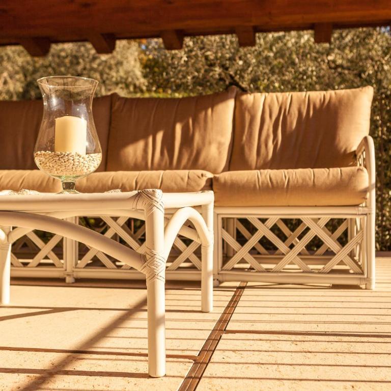 Quercia Belvedere Relais - Doppelzimmer mit Seeblick und rundem Bett - 5