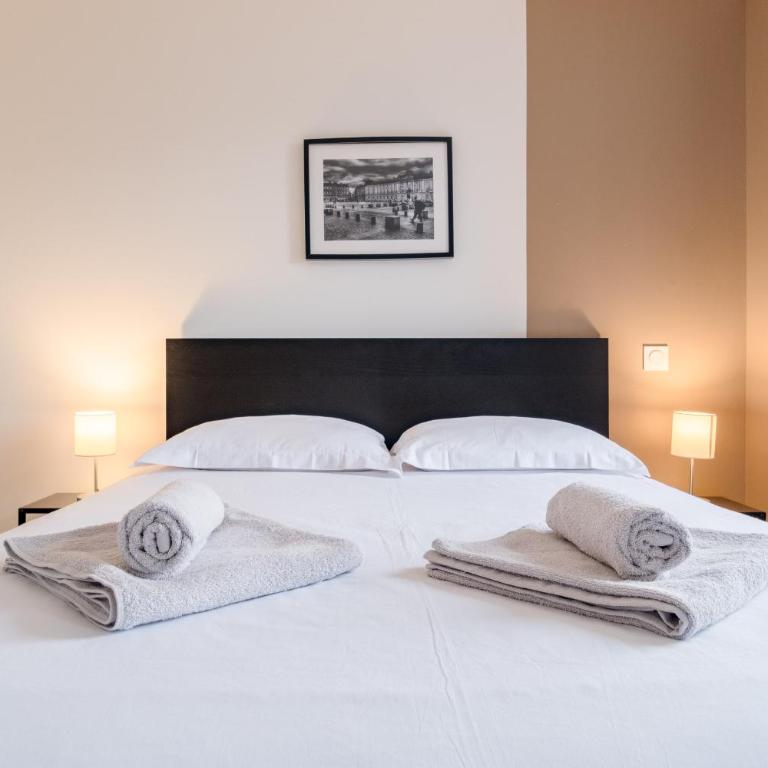 Solaria - Logement Climatisée à Jean Jaurès - Chambre Double avec Salle de Bains Privative - 5