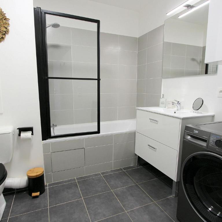 Victoria1 - Nice apartment 4ppl near Disneyland - Apartment mit 1 Schlafzimmer und Gartenblick - 12