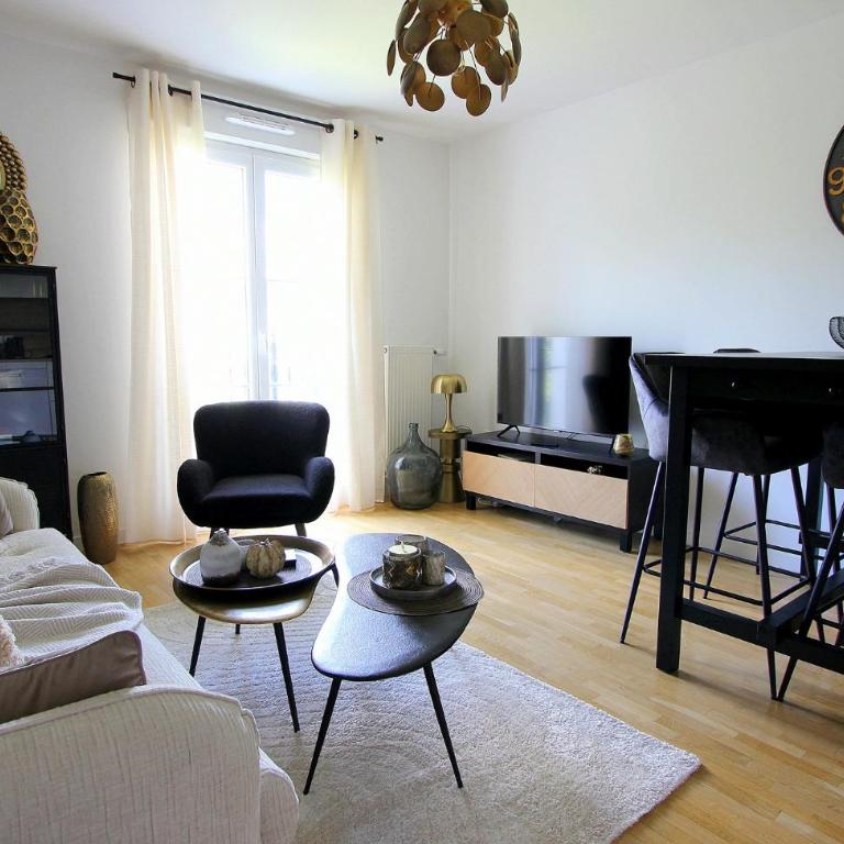 Victoria1 - Nice apartment 4ppl near Disneyland - Apartment mit 1 Schlafzimmer und Gartenblick - 4